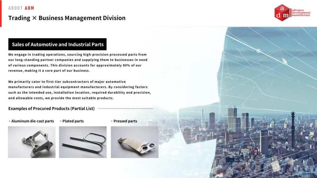 トレーディング×事業経営部門